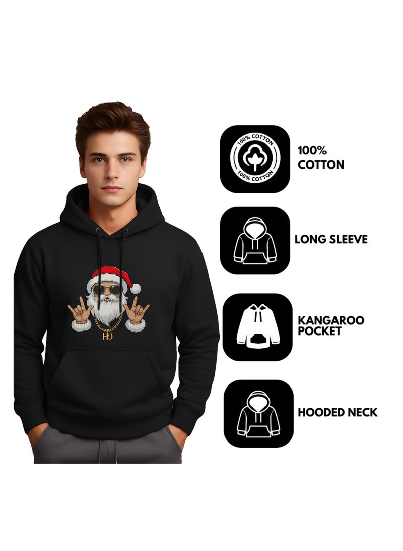 PRINTSHOP4ME Christmas Hoodies For Men–Soft Cotton Pullover Hoodie With Drawstring–Long Sleeve Hoodie For Winter–Ideal For Holiday Celebrations,Casual Wear - Image 4