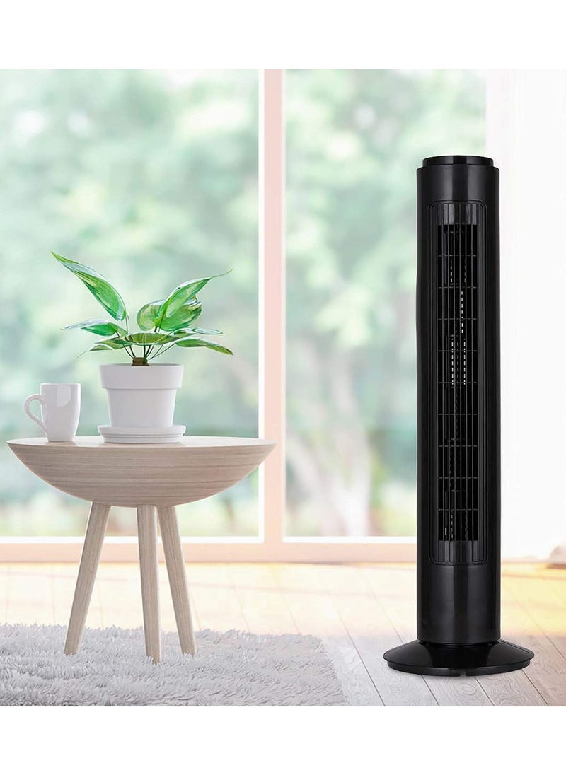 Vertical Air Conditioner and Cooler for Home and Office with 3 Wind Power Settings 45W ,Tower Fan With Remote Control, Touch Panel, 3 Speed Control, 3 Modes, 12 Hours Timer