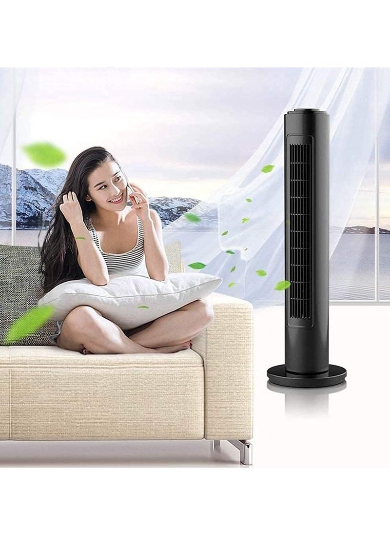 Vertical Air Conditioner and Cooler for Home and Office with 3 Wind Power Settings 45W ,Tower Fan With Remote Control, Touch Panel, 3 Speed Control, 3 Modes, 12 Hours Timer