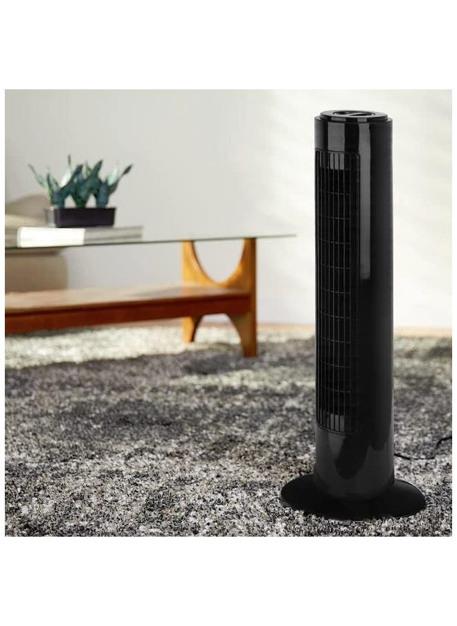 Vertical Air Conditioner and Cooler for Home and Office with 3 Wind Power Settings 45W ,Tower Fan With Remote Control, Touch Panel, 3 Speed Control, 3 Modes, 12 Hours Timer
