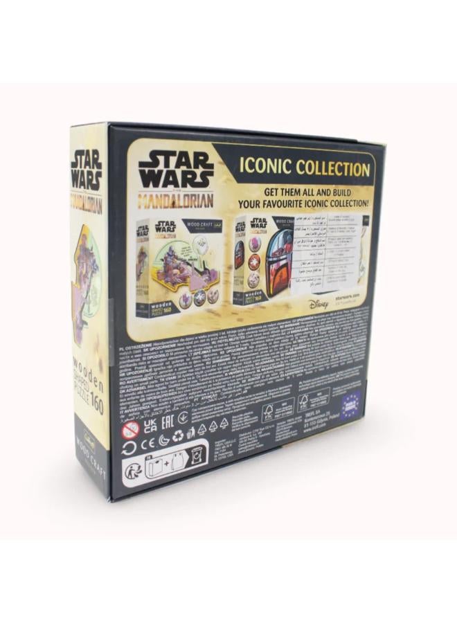 Trefl The Mandalorian - Reunite Wooden Puzzle - 160 Pcs - Image 2