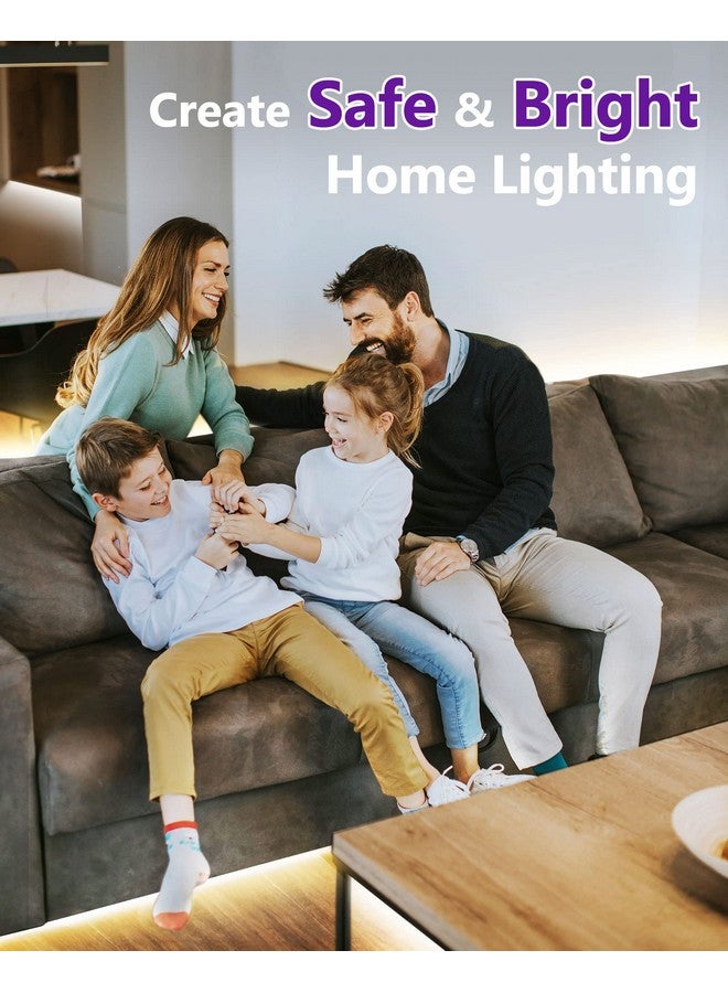 HitLights HitLights COB LED Strip Lights Neutral White 4000K,16.4ft Premium High Density 24V Tape Light, 2560LEDs, 350+ LM/FT, CRI 90+, IP30, Lighting for Kitchen, Cabinets, UL Listed(Power Source Not Included)  - Image 2