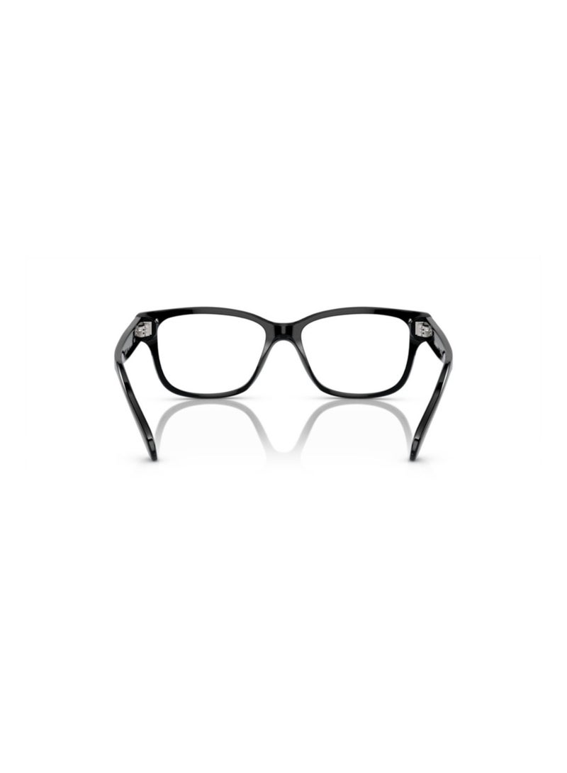 SWAROVSKI Swarovski Woman Square  Eyeglasses- Sk 2007 - Lense Size:52Mm - Black - Image 3