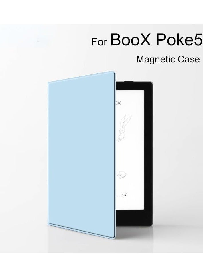 general Magnetic Case Compatible with Onyx Boox Poke 5/5s 6 inch E-Book Reader Folio Cover with Auto Sleep/Wake for Boox Poke 5/5s Protective Cover Case - Image 2