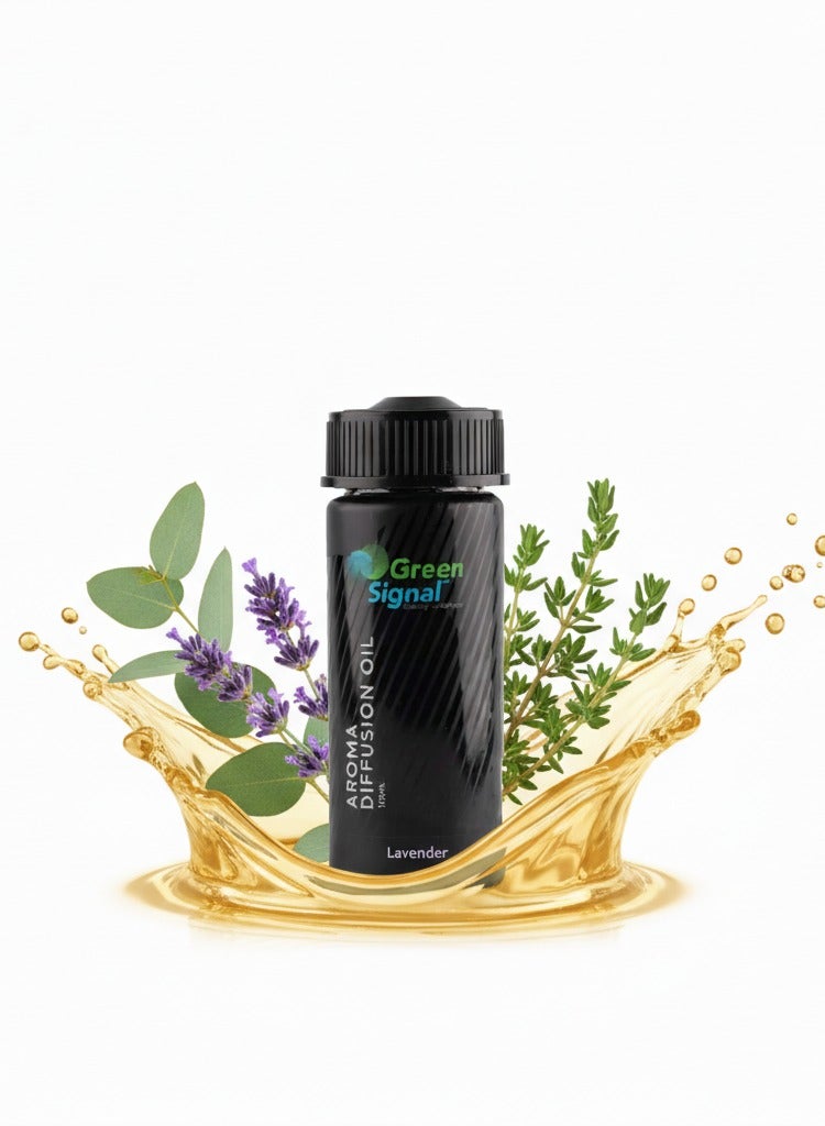 جرين سيجنال زيت معطر لجهاز التعطير – 170مل – زيت عطري فاخر برائحة الخزامى – يدوم طويلاً ومناسب لجميع أجهزة التعطير - Image 1
