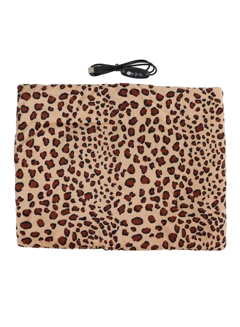 عام وسادة تدفئة للكلاب، قابلة للتعديل مع ثلاث درجات حرارة، طويلة العمر وقابلة للغسل لصديقك القطني بقياس 27×37 سم. - Image 5