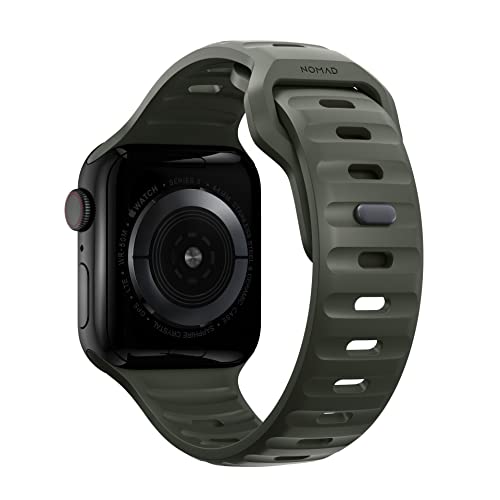 Nomad Sport Band - 45mm | Ash Green Apple watch ultra 2 band, Designed to give your Apple Watch a modern and athletic look for intense workouts and everyday wear, Compatible with New Series 11, Ultra 1-3, Series 1-10, and SE. - Image 3
