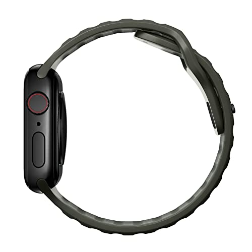 Nomad Sport Band - 45mm | Ash Green Apple watch ultra 2 band, Designed to give your Apple Watch a modern and athletic look for intense workouts and everyday wear, Compatible with New Series 11, Ultra 1-3, Series 1-10, and SE. - Image 2