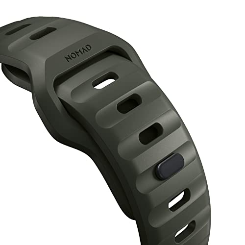 Nomad Sport Band - 45mm | Ash Green Apple watch ultra 2 band, Designed to give your Apple Watch a modern and athletic look for intense workouts and everyday wear, Compatible with New Series 11, Ultra 1-3, Series 1-10, and SE. - Image 5