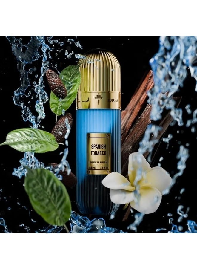 ابراق ابراهيم القرشي عطر إسباني توباكو 100 مل - Image 2