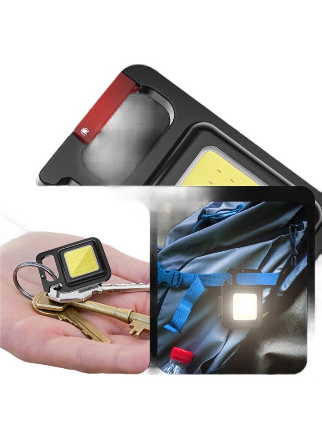 SHENYU High-Intensity Flashlight, Compact Mini Rechargeable Keychain Light, Emergency Light, Magnetic Work Light, Auto Repair Light, Floodlight - Image 3