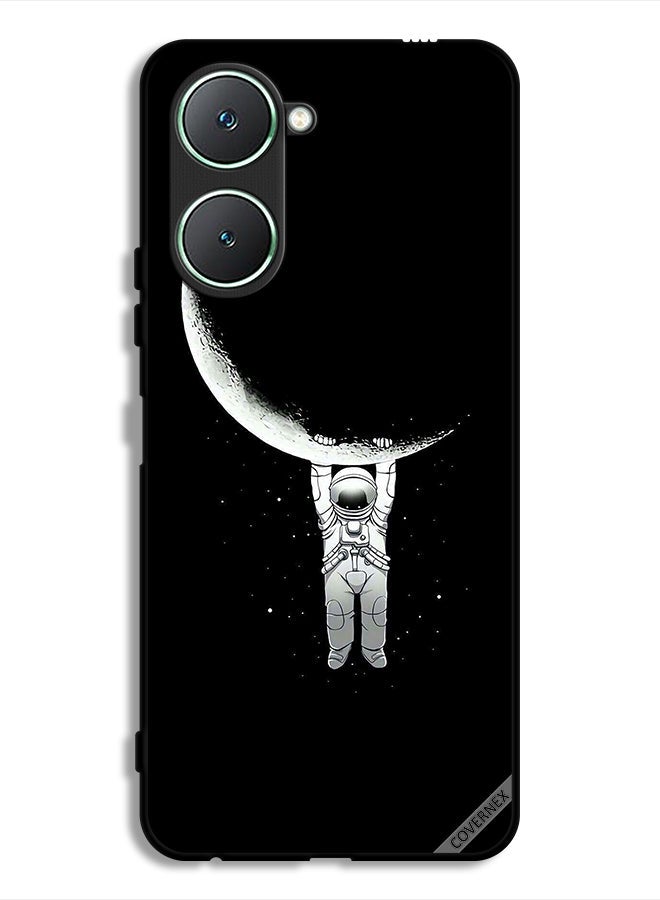 Covernex Vivo Y18i 4G Protective Case Cover Astronaut Hanging On Moon Photographic Print