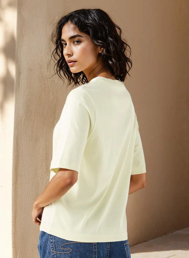 Splash FAV Relaxed Fit Crew Neck T-Shirt