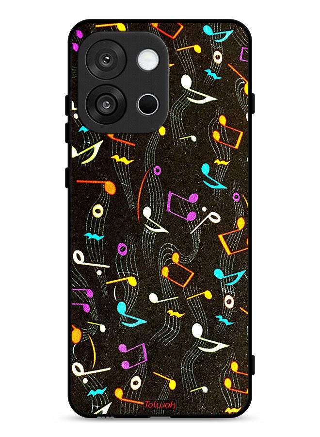 Tolwak OnePlus 13s Protective Case Cover Music Fabric Pattern - Image 1