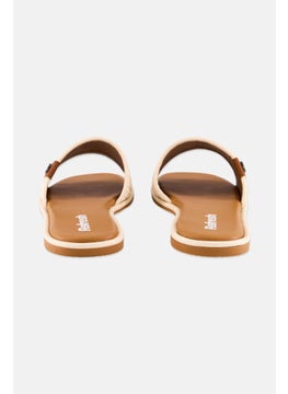 REFRESH Women Slip On Flats, Beige  - Image 2