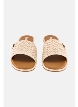 REFRESH Women Slip On Flats, Beige  - Image 4