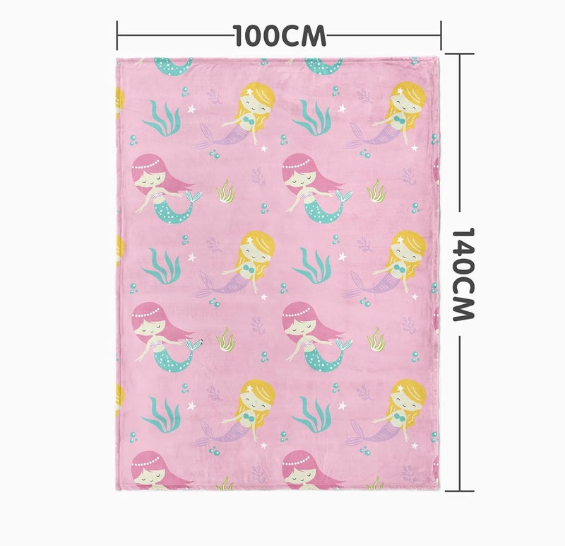 1ST STEP All Season Baby Blanket (Mermaid, 100 X 140 cms) - Image 2