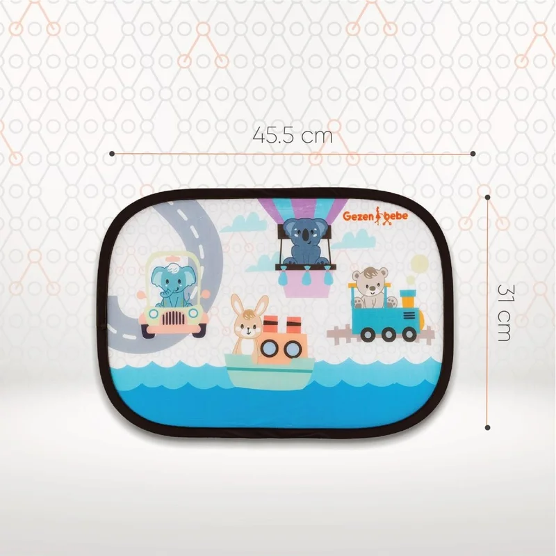 جينزبيبي Hero Baby Sunshade for Car