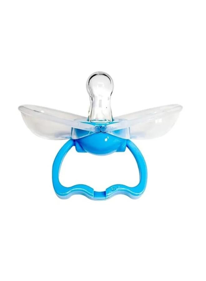 True Silicone Soother 0-6m – Blue - Image 2