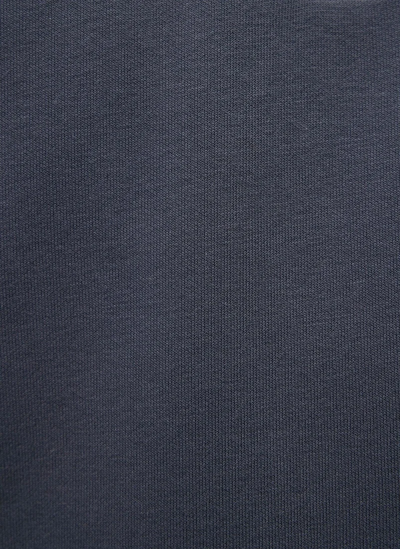 MAVI Half Zip Navy Basic Sweatshirt