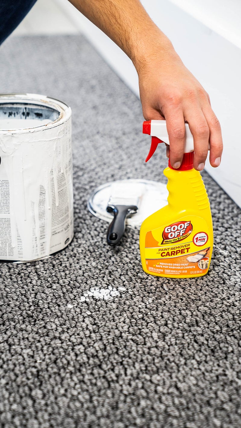 Goof Off FG910 Paint Remover Carpet Cleaner Solution â€“, 12 oz. Spray - Image 3