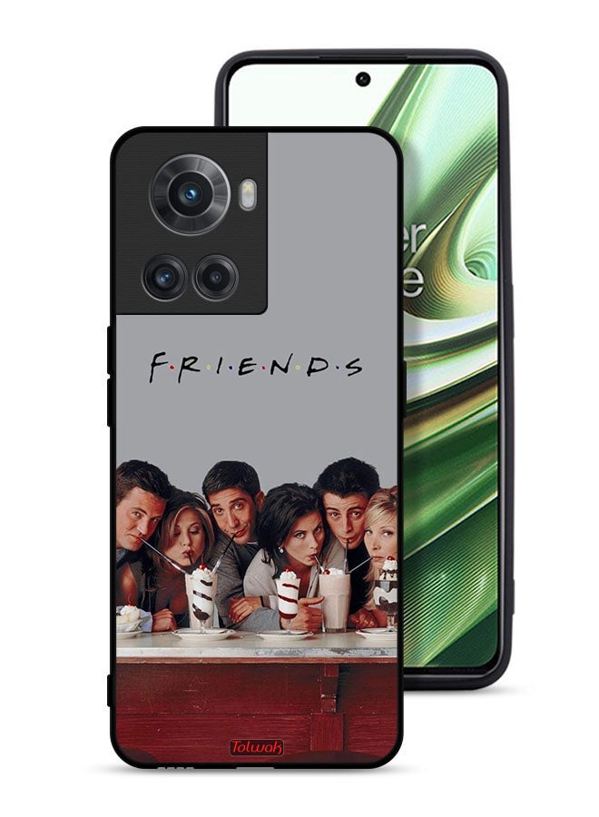 Tolwak OnePlus 10R 5G Protective Case Cover F R I E N D S - Image 1