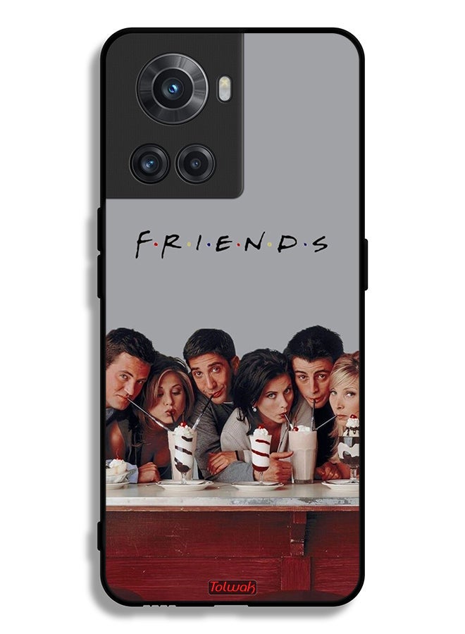 Tolwak OnePlus 10R 5G Protective Case Cover F R I E N D S - Image 2