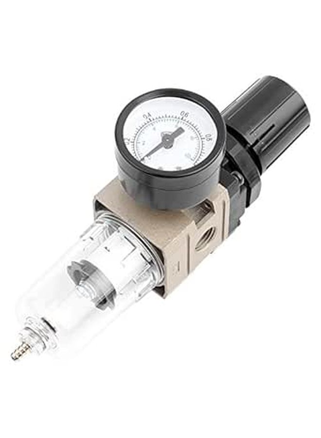 AW2000 02 Pneumatic Air Filter Regulator with Oil Water Separator - Image 1