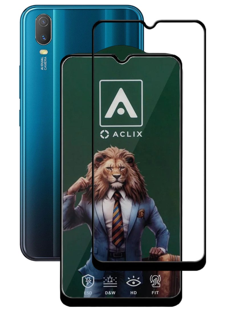 ACLIX Antistatic ESD Dustproof Premium Quality High Definition Tempered Glass Screen Protector Designed For vivo Y11 (2019) - Image 1