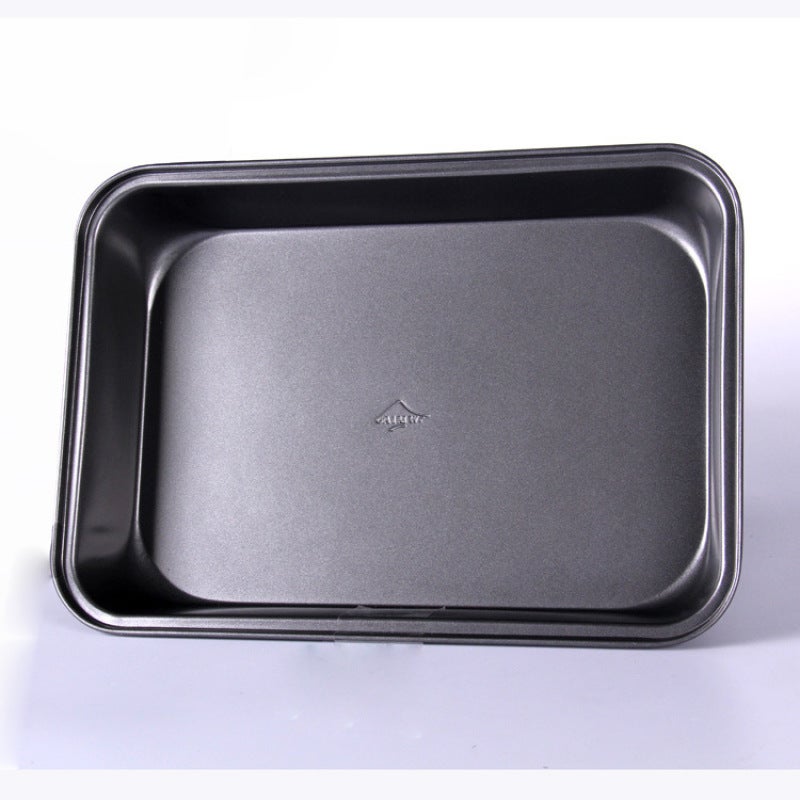 Non-Stick Cake Pan Deep Carbon Steel Rectangular Baking Pan - Even Heat Distribution Durable Easy Clean Multi-Use Bakeware for Home Kitchen Professional Bakers Beginners - Image 5