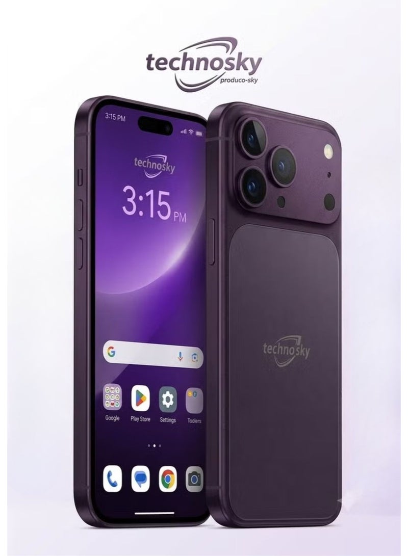 جوال  17 برو ماكس 5G شاشة 6.6 رام 4GB  تخزين 32GB بطارية 4700mAh