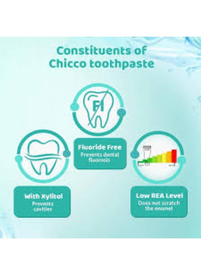 Chicco Strawberry Toothpaste 12M+ 50ml - Image 2