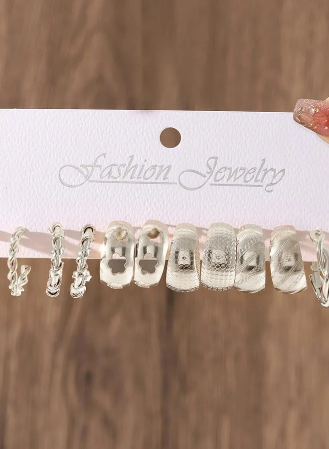 Take Two Take Two Set of 6 - Assorted Circle Earrings