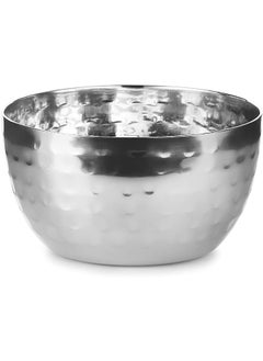 KEDGE Kedge 6 No. Stainless Steel with Hammered Finish Apple Bowl, 330 ml Capacity  - Image 1