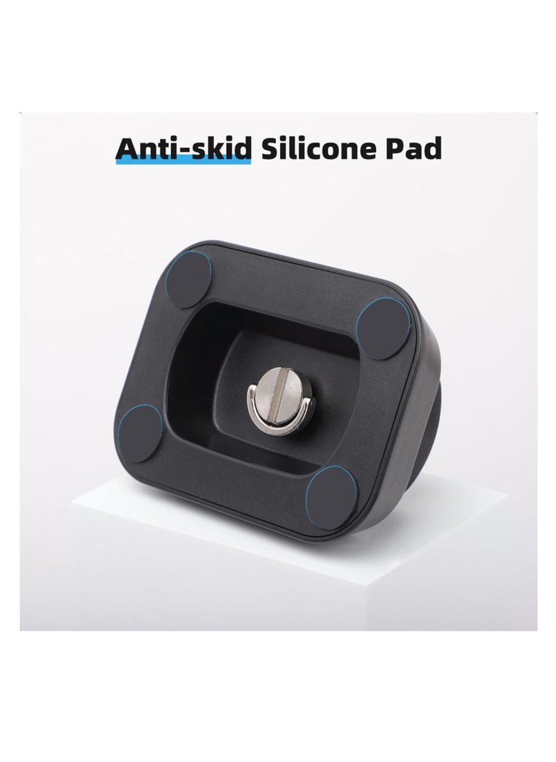 SYOSI Stand Base for Insta360 X4, Silicone Non- Slip Stand Base Desktop Mount, Lightweight and Compact, Practical Camera Stand Base, Gimbal Support Adapter Stabilizer for Insta360 X4 Accessories  - Image 3
