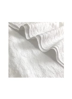 REBENUO Ihram 2-Piece Hajj And Umrah Religious Cloth For Men Ahram Ehram Soft White-1400g  - Image 4