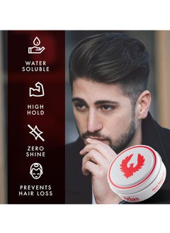 ATLAS Atlas Matte Texture Clay 2.4 Ounce is a No Shine, Ultra Lightweight, Medium to Firm Hold, Thickening, Texturizing, Separating, Hair Styling and Grooming Product for Men and Women  - Image 4