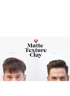 ATLAS Atlas Matte Texture Clay 2.4 Ounce is a No Shine, Ultra Lightweight, Medium to Firm Hold, Thickening, Texturizing, Separating, Hair Styling and Grooming Product for Men and Women  - Image 3