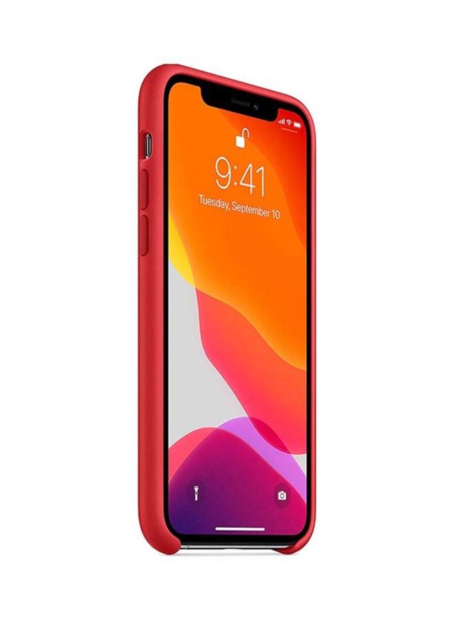 Protective Back Cover For Apple iPhone 11 Pro Max Red - Image 3
