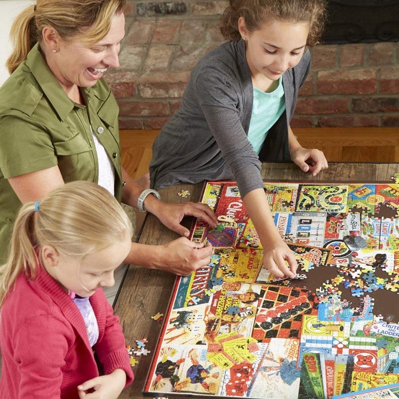 وايت ماونتن ألغاز الجبال البيضاء آيس كريم صالون 1000 قطعة الألغاز بانوراما - Image 4