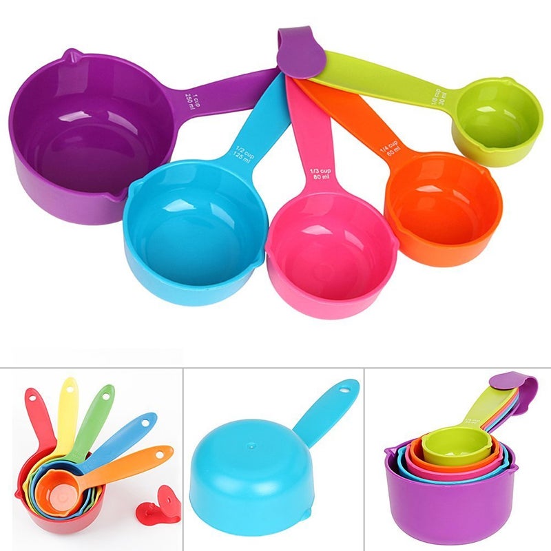 INKULTURE Baking Measurement Measuring Cups and Spoons Set 5 Piece messuring Cup - Image 2