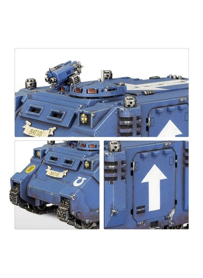 GAMES WORKSHOP 99120101227" Space Marine Razorback Game, Black - Image 3