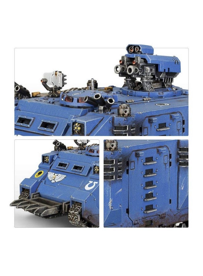 GAMES WORKSHOP 99120101227" Space Marine Razorback Game, Black - Image 2