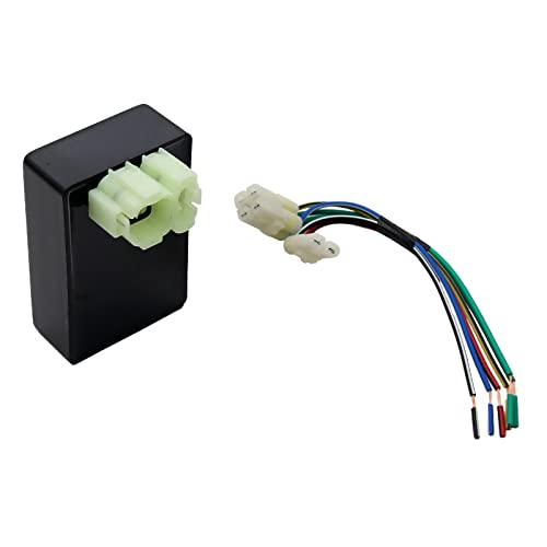 YD-PS001 6 Pin DC CDI Box CDI Cable Wire Adapter Connector Plug For GY6 4 Stroke 50cc 125cc 150cc Scooter Moped Taotao ATV Quad Go Kart Bike (DC-GY6-S) - Image 1