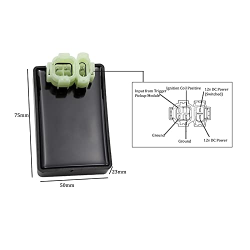 YD-PS001 6 Pin DC CDI Box CDI Cable Wire Adapter Connector Plug For GY6 4 Stroke 50cc 125cc 150cc Scooter Moped Taotao ATV Quad Go Kart Bike (DC-GY6-S) - Image 3