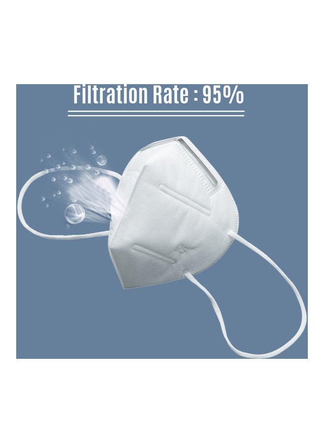 نيبمينينت كاممة وجه KN95 مكون من 4 طبقات للاستخدام مرة واحدة - Image 5