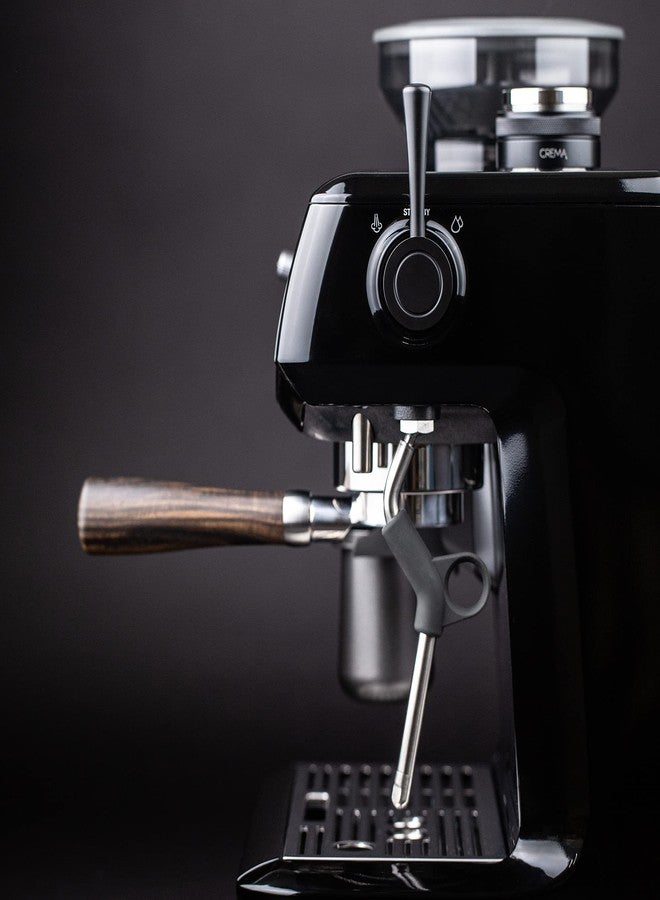 CREMA Coffee Products Replacement Steam Lever for Breville Espresso Machines | Ergonomic Stainless Steel Design | Compatible with Barista Express, Infuser, Barista Pro | Black Finish - Image 2