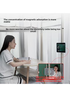 Generic Applicable To 2024ipadPro Protective Cover 13 Inch Air5 Apple Tablet 10.9 Magnetic Attraction Split Rotating 9 Transparent Shell-Color:Cloud Water Blue (30% Discount)-Applicable Model:2024 IPad Pro13-inch  - Image 5