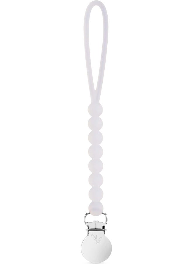 Ryan & Rose Cutie Clip Judy - Pacifier Clip Holder Silicone (Judy, Clear) - Image 1