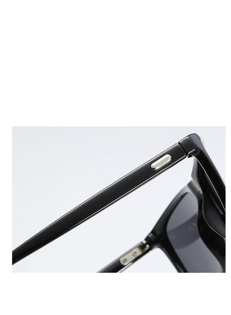 نظارة شمسية بإطار بلاستيكي عاكسة ومستقطبة Uv400 للنساء والرجال - Image 2